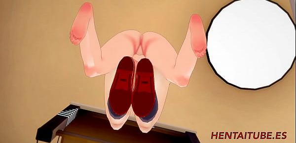  Boku No Hero Hentai 3D - Bakugou&039;s Mother (Mitsuki) Is Fucked by Todoroki Shoto - Hard Sex Anime Video